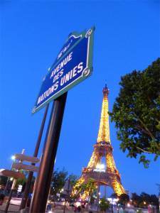  Eiffel Tower, 7th arrondissement, Paris, France, Ave. des Nations Unies