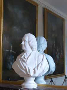 Versailles, Ile-de-France, France, palace, The Grand Trianon,  Room of Mirrors, bust